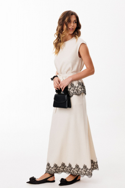 Юбка EOLA 3080 бежевый - фото 4