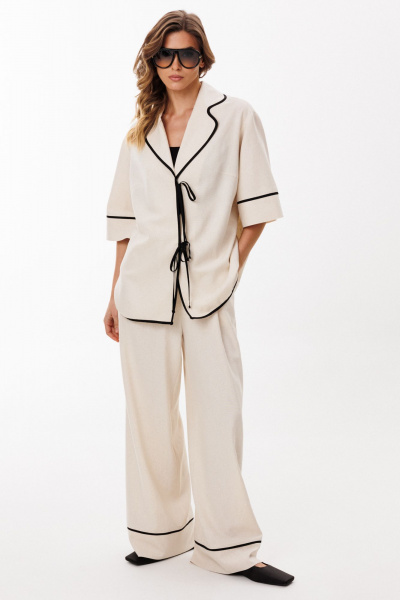 Брюки EOLA 3082 бежевый - фото 8