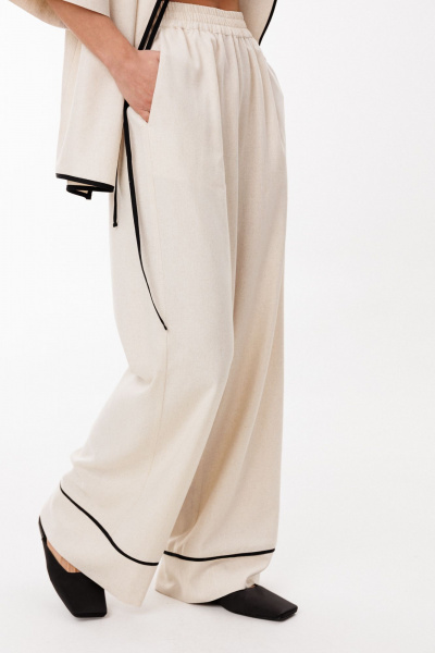 Брюки EOLA 3082 бежевый - фото 7