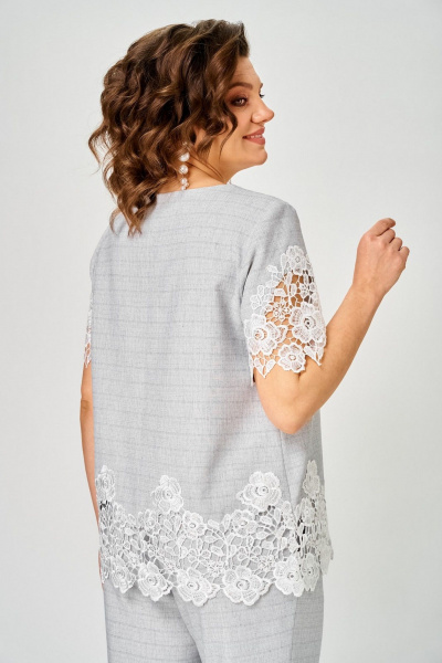 Блуза, брюки Svetlana-Style 2339 серый - фото 7