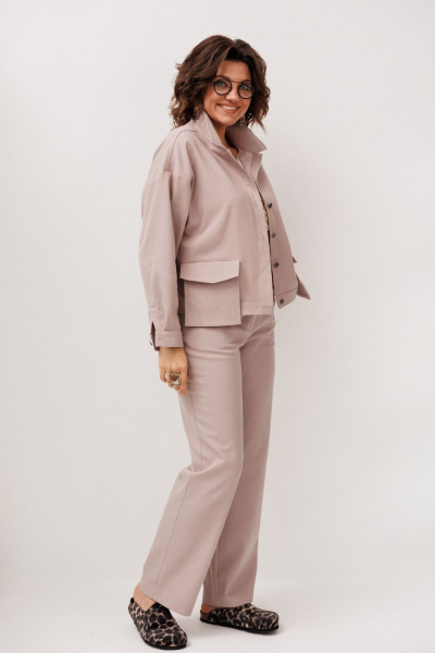 Брюки Anelli 1815.1 кленовый сахар - фото 7
