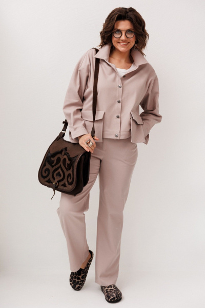 Жакет Anelli 1528.1 кленовый сахар - фото 9