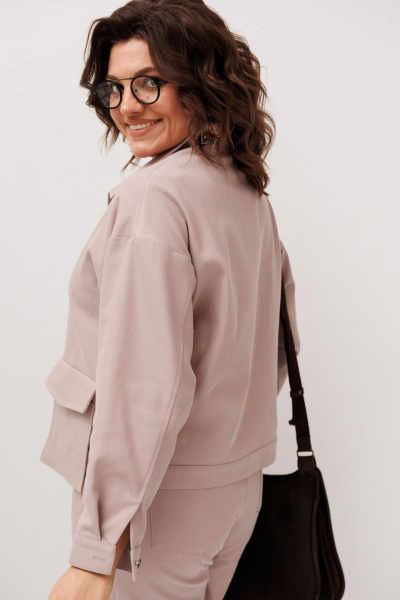 Жакет Anelli 1528.1 кленовый сахар - фото 8