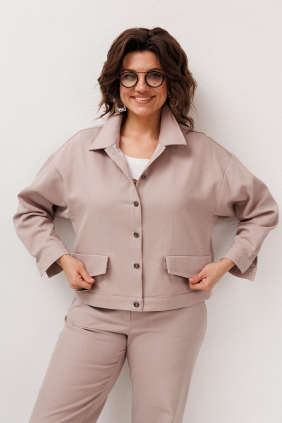 Жакет Anelli 1528.1 кленовый сахар - фото 6