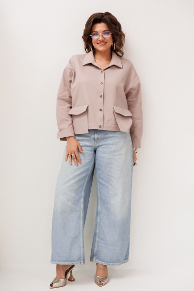 Жакет Anelli 1528.1 кленовый сахар - фото 1