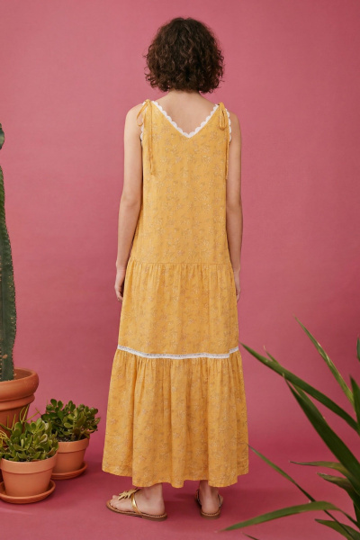 Сарафан Lokka 1875 желтый - фото 6