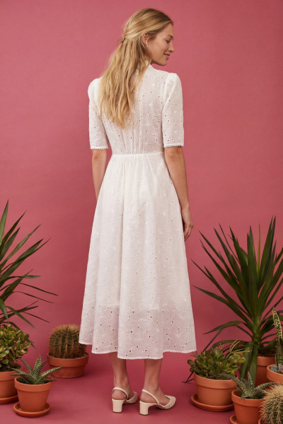 Платье Lokka 1877 белый - фото 7