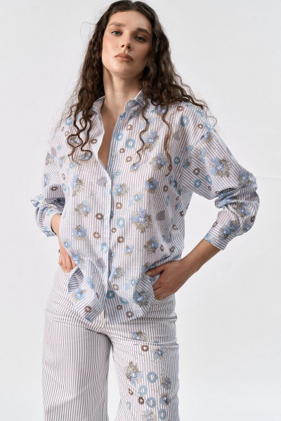 Рубашка Art Ribbon М1153Т - фото 3