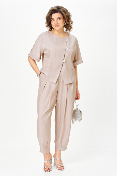 Брюки, жакет Michel chic 1337/3 дюна - фото 1