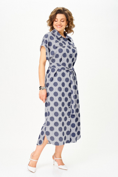 Платье Michel chic 993/3 крупный_горох - фото 4