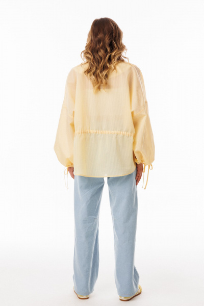 Блуза EOLA 3085.1 масло_полоска - фото 9