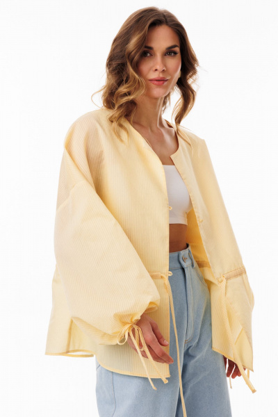 Блуза EOLA 3085.1 масло_полоска - фото 7