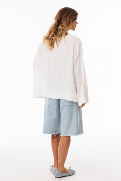 Блуза EOLA 3087 молочный - фото 10