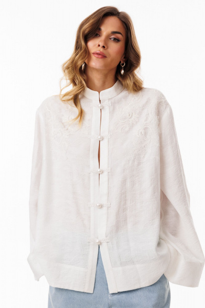Блуза EOLA 3087 молочный - фото 1