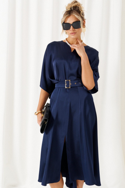 Платье Beautiful&Free 6443 синий - фото 2