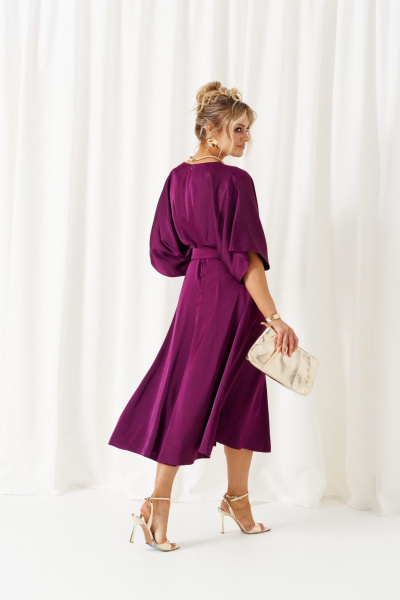 Платье Beautiful&Free 6443 слива - фото 8