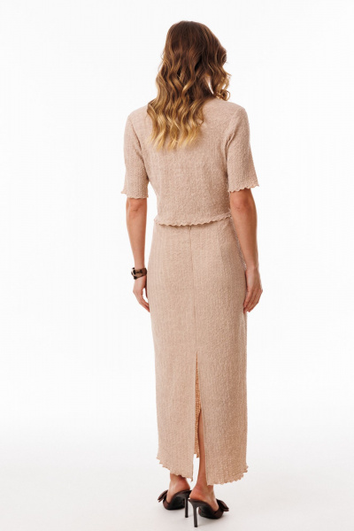 Блуза, юбка EOLA 3088 темно-бежевый - фото 12