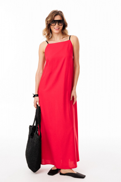 Сарафан EOLA 3090 красный - фото 6