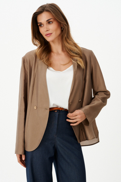 Жакет Панда 124930 капучино - фото 1