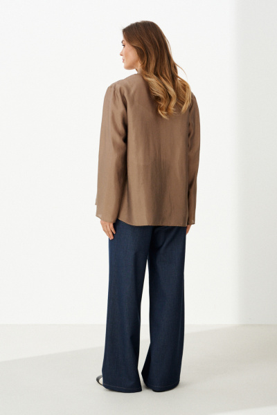 Жакет Панда 124930 капучино - фото 4