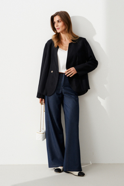 Жакет Панда 124930 черный - фото 2