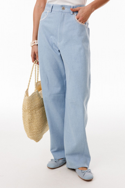 Брюки EOLA 3094 голубой - фото 2