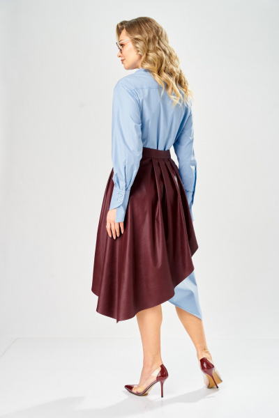 Баска, платье ARTELLA А-1008 голубой - фото 4