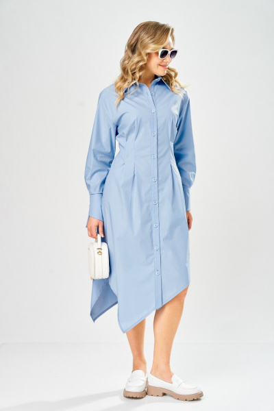 Платье ARTELLA А-1008-1 голубой - фото 3
