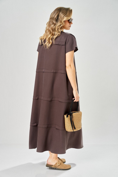 Платье ARTELLA А-1040 шоколадный - фото 5