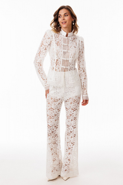 Брюки EOLA 3105 молочный - фото 2