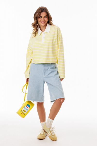 Шорты EOLA 3107.1 голубой - фото 3