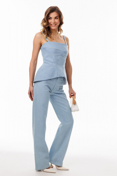 Брюки EOLA 3109 голубой - фото 3