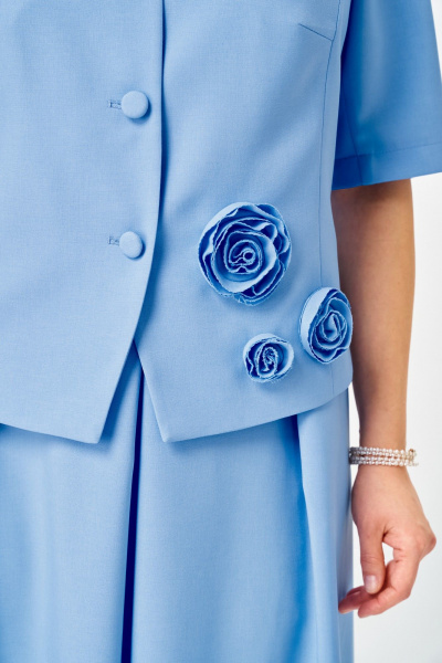 Жакет, юбка Lady Secret 26109 голубой - фото 6