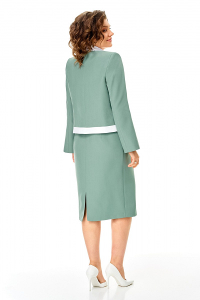 Жакет, платье Lady Secret 25313 мята - фото 11