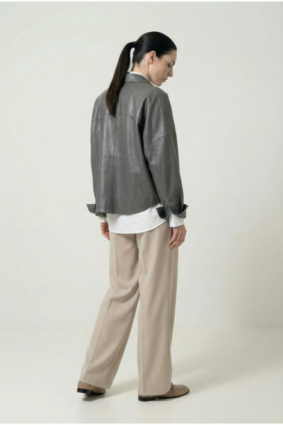 Жакет Nova Line 10507 серый - фото 3