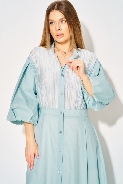 Платье Laikony L-644 голубой - фото 10