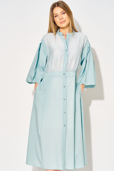 Платье Laikony L-644 голубой - фото 8