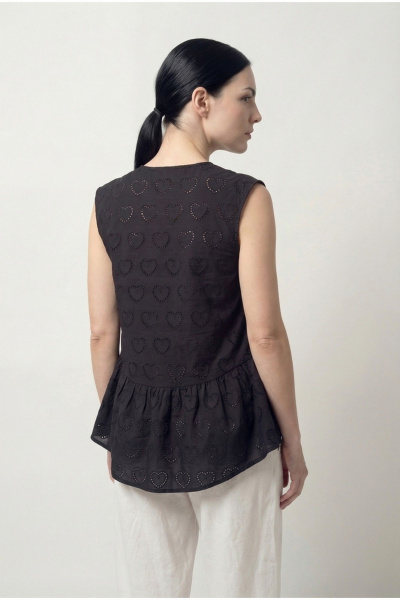 Блуза Nova Line 20889 чёрный - фото 4