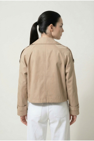 Куртка Nova Line 10522 бежевый - фото 4