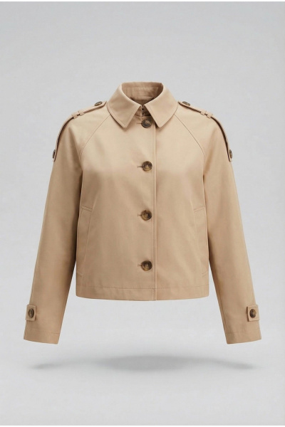 Куртка Nova Line 10522 бежевый - фото 2