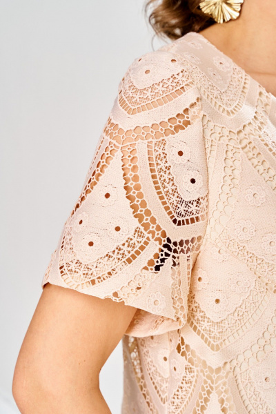 Платье Romanovich Style 1-2927 кремовый - фото 8