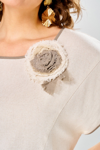 Платье Romanovich Style 1-2929 молочный - фото 11