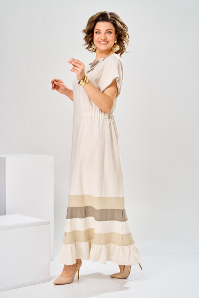Платье Romanovich Style 1-2929 молочный - фото 7