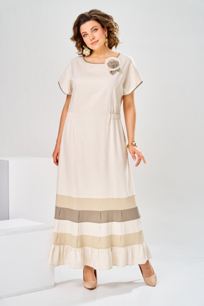 Платье Romanovich Style 1-2929 молочный - фото 6