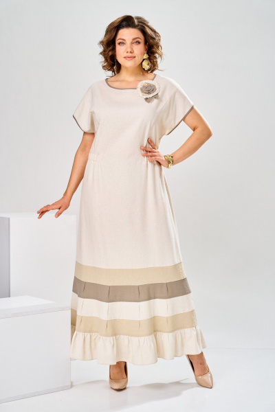 Платье Romanovich Style 1-2929 молочный - фото 1