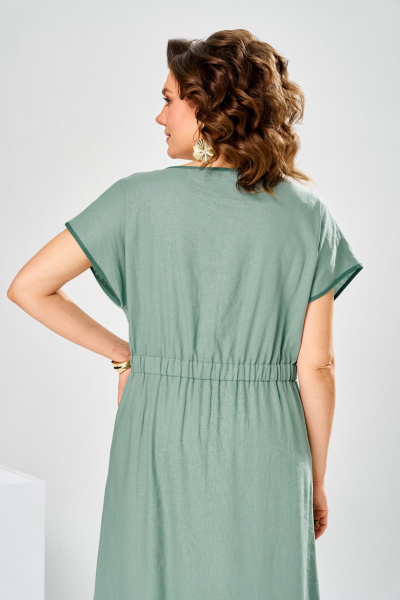 Платье Romanovich Style 1-2929 зеленый - фото 9