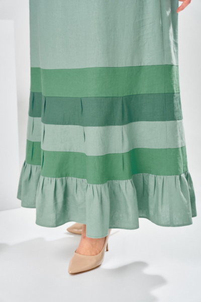 Платье Romanovich Style 1-2929 зеленый - фото 10