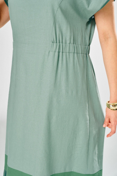 Платье Romanovich Style 1-2929 зеленый - фото 6