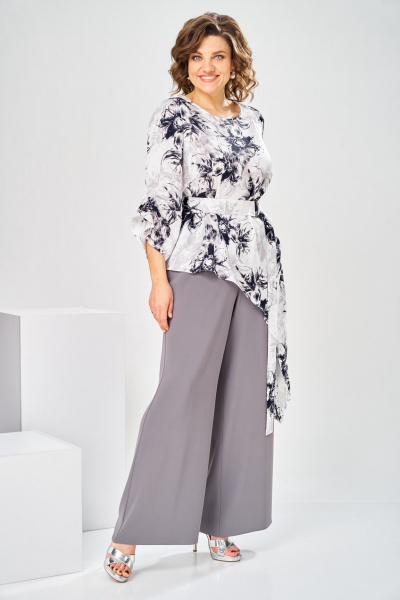 Брюки, туника Romanovich Style 2-2750 графит - фото 2