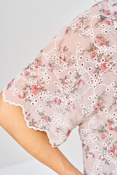 Блуза, брюки Romanovich Style 2-2928 розовый/серый - фото 11